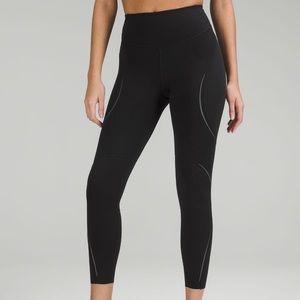 Lululemon NWT Base Pace Reflective Tight 25" size 6